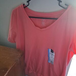 Peach shirt
